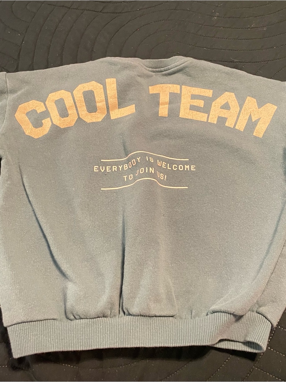 Zara Cool Team Graphic Sweatshirt
